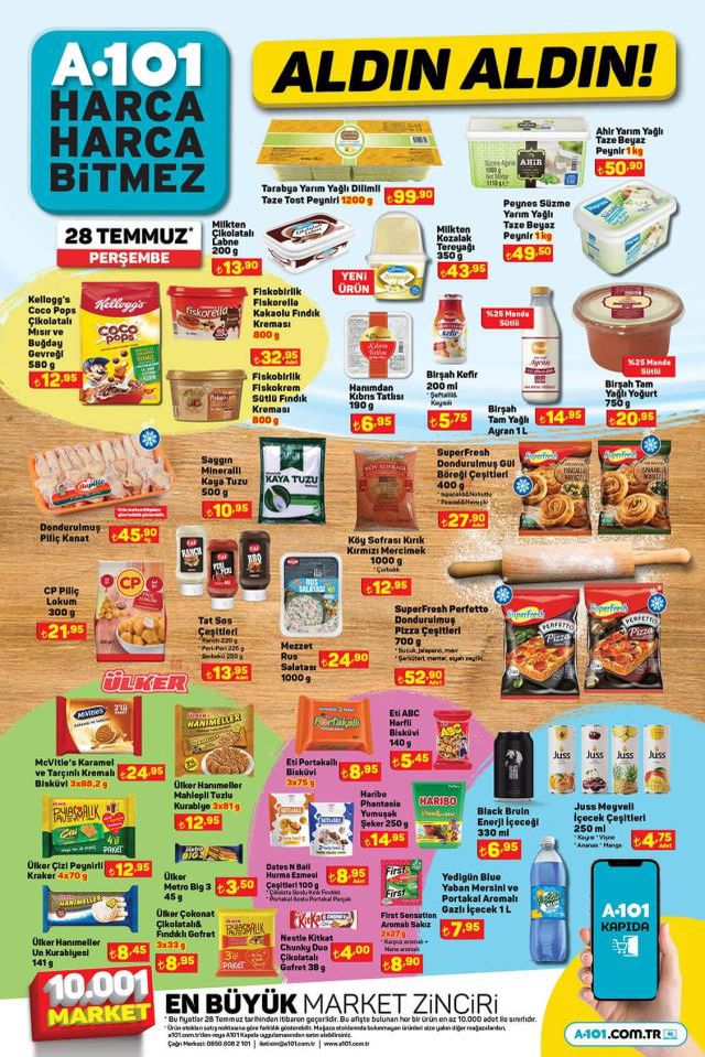 28 Temmuz A101 kataloğu: A101'e gelen ürünler! A101 bu hafta katalog ürünleri neler? A101'e gelecek ürünler ve A101 fiyat listesi!
