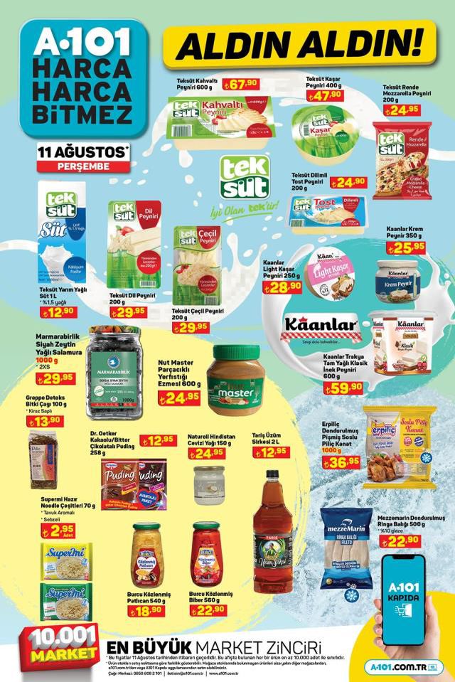 11 Ağustos A101 kataloğu: A101'e gelen ürünler! A101 bu hafta katalog ürünleri neler? A101'e gelecek ürünler ve A101 fiyat listesi!