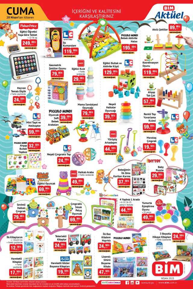 Bim aktüel ürünler kataloğu! Bim'de hangi ürünler var? 30 Nisan Cumartesi Bugün Bim'e hangi aktüel ürünler gelecek?