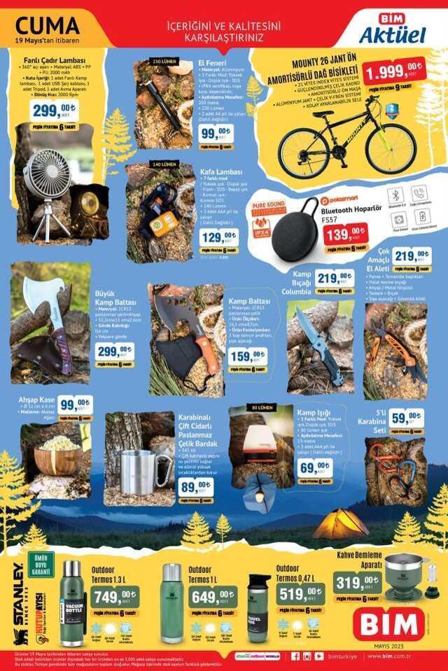 Bim aktüel ürünler kataloğu! Bim'de hangi ürünler var? 17 Mayıs Çarşamba Bugün Bim'e hangi aktüel ürünler gelecek?