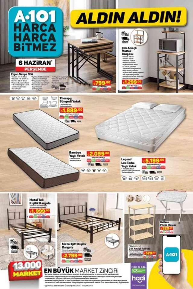 A101 6 HAZİRAN AKTÜEL KATALOG | 6 Haziran'da A101'de neler olacak?