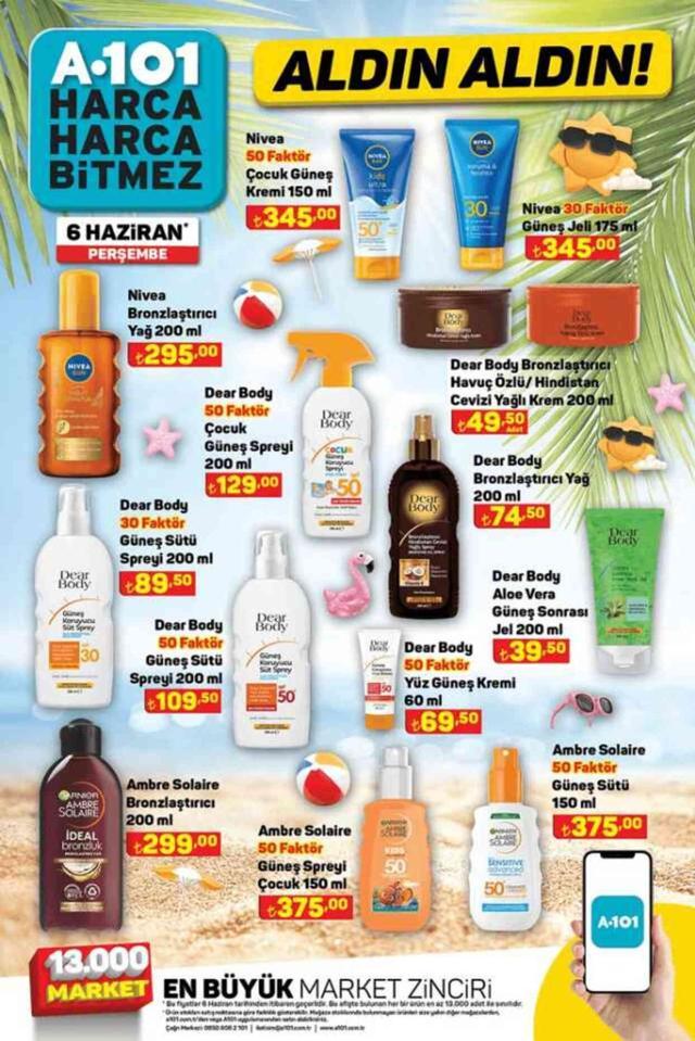 A101 6 HAZİRAN AKTÜEL KATALOG | 6 Haziran'da A101'de neler olacak?