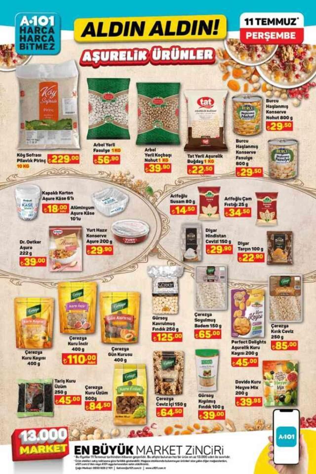 A101 11 TEMMUZ PERŞEMBE AKTÜEL KATALOĞU | 11 Temmuz'da hangi ürünler var?