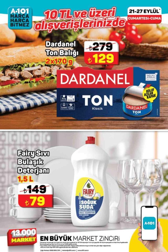 A101 AKTÜEL KATALOĞU 21- 27 EYLÜL A101'e gelen ürünler! A101 bu hafta katalog ürünleri neler?
