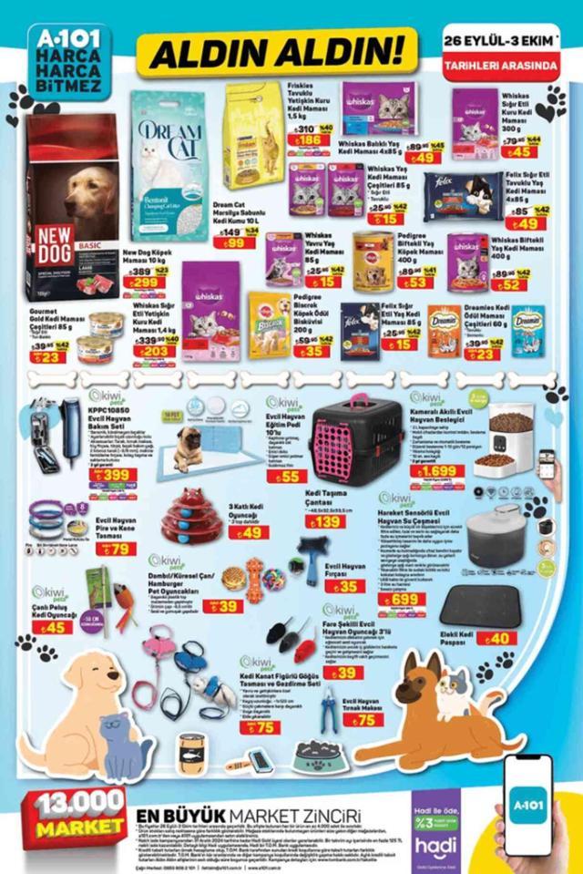 A101 AKTÜEL KATALOĞU 26 EYLÜL A101'e gelen ürünler! A101 bu hafta katalog ürünleri neler?