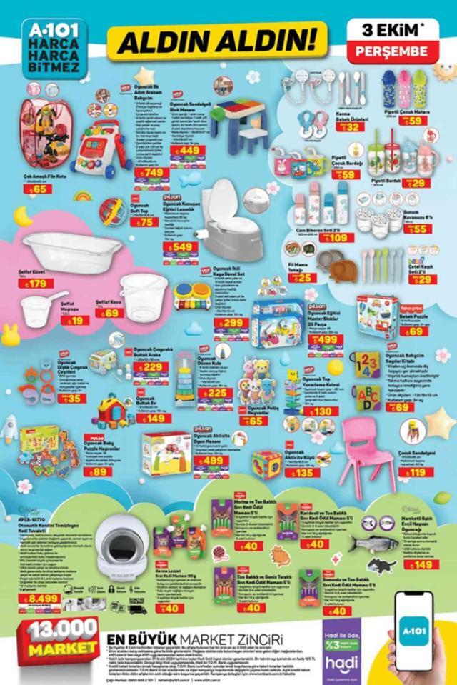 A101 AKTÜEL KATALOĞU 3 EKİM A101'e gelen ürünler! A101 bu hafta katalog ürünleri neler?