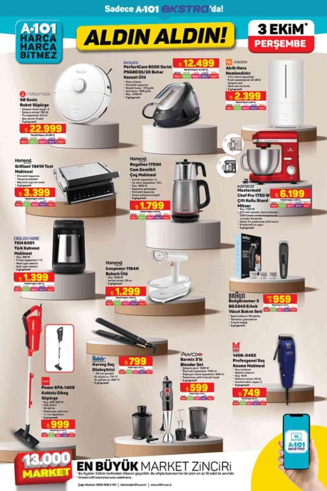A101 AKTÜEL KATALOĞU 3 EKİM A101'e gelen ürünler! A101 bu hafta katalog ürünleri neler?