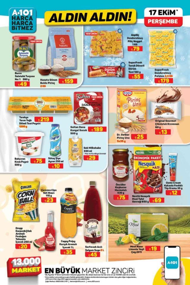 A101 17 EKİM 2024 KATALOĞU A101'e gelen ürünler! A101 bu hafta katalog ürünleri neler?