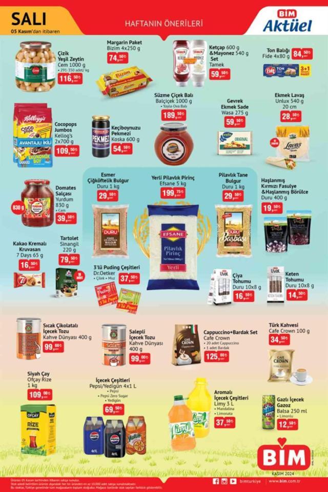 BİM 5 KASIM AKTÜEL KATALOĞU: Bim'de hangi aktüel ürünler var? 5 Kasım Salı günü Bim'e hangi ürünler gelecek?