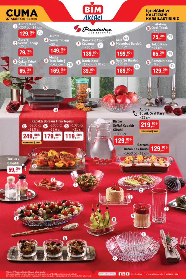 BİM AKTÜEL 27 ARALIK KATALOĞU! 27 Aralık Cuma BİM aktüel kataloğunda hangi ürünler var? BİM'de bu hafta hangi fırsatlar var?