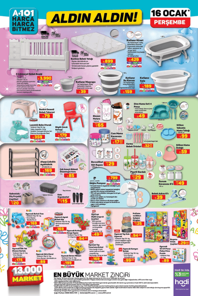A101 16 OCAK AKTÜEL KATALOĞU A 101'e hangi ürünler gelecek? A101 16 Ocak indirimli ürünler listesi!