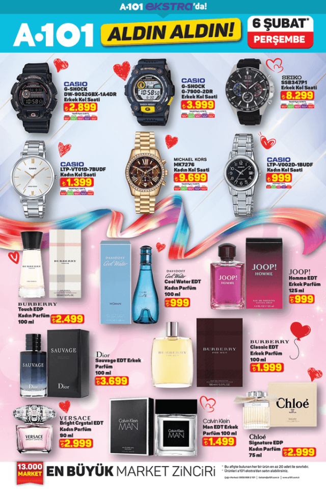 A101 6 ŞUBAT 2025 KATALOĞU A101'de bugün hangi ürünler var?