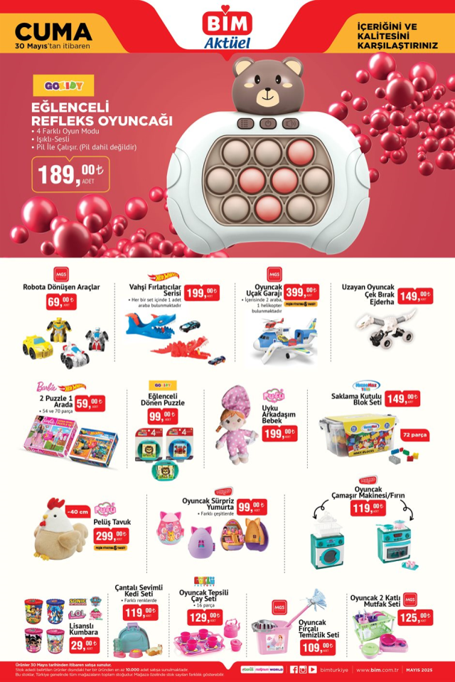 BİM AKTÜEL 30 MAYIS | BİM 30 Mayıs Cuma aktüel kataloğunda hangi ürünler satışa sunulacak? Kumtel Ankastre Set, Philips Süpürge, Büyük Boy Valiz