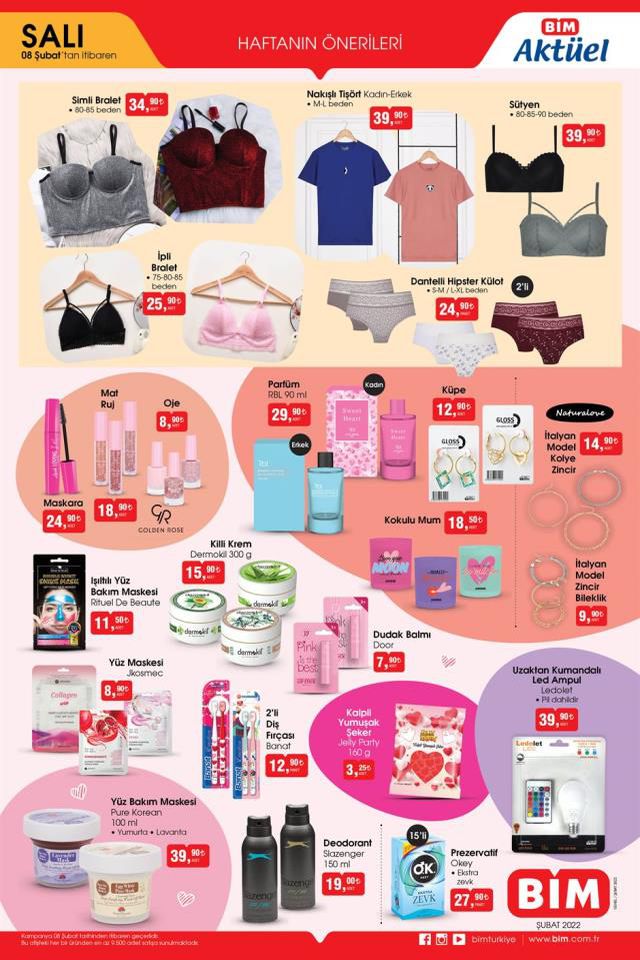 BİM aktüel ürünler kataloğu yayınlandı! 8 Şubat BİM bu hafta katalog ürünleri neler? BİM'e gelecek ürünler ve BİM fiyat listesi!