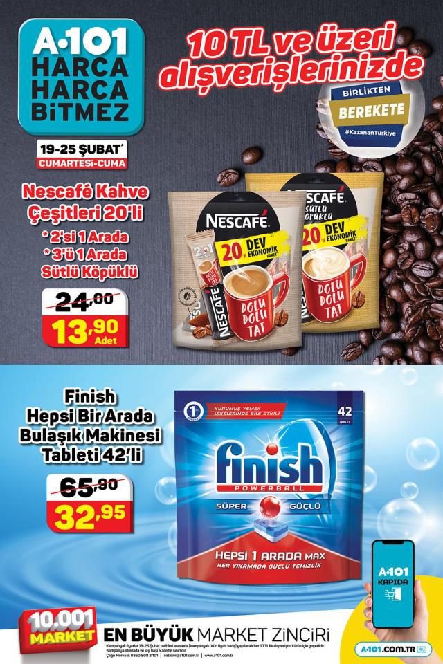 A101 hafta sonu indirimleri! 18-25 Şubat A101 haftanın yıldızları bu hafta hangi ürünler? A101'e gelecek ürünler ve A101 fiyat listesi!