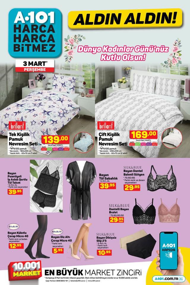 A101 aktüel ürünler kataloğu! 1 Mart A101 bu hafta katalog ürünleri neler? A101'e gelecek ürünler ve A101 fiyat listesi!