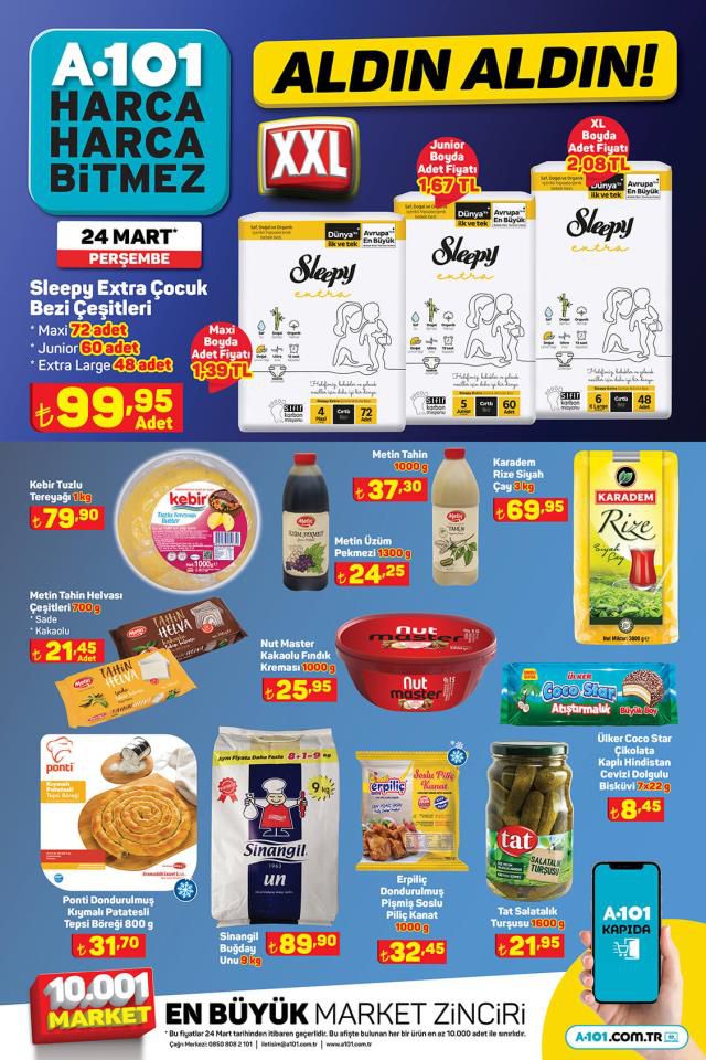 A101 aktüel ürünler kataloğu! 24 Mart A101 bu hafta katalog ürünleri neler? A101'e gelecek ürünler ve A101 fiyat listesi!