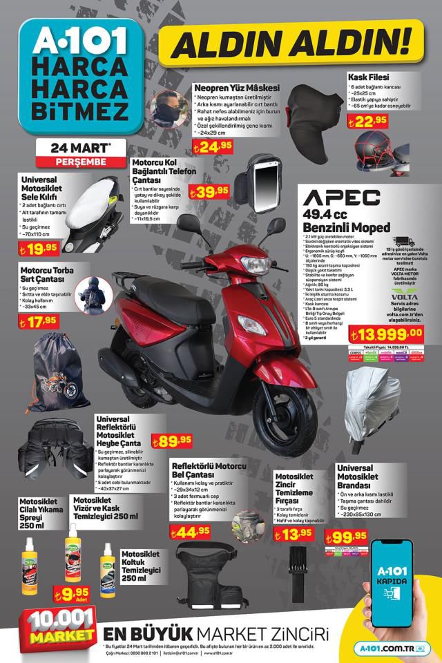 A101 aktüel ürünler kataloğu! 24 Mart A101 bu hafta katalog ürünleri neler? A101'e gelecek ürünler ve A101 fiyat listesi!