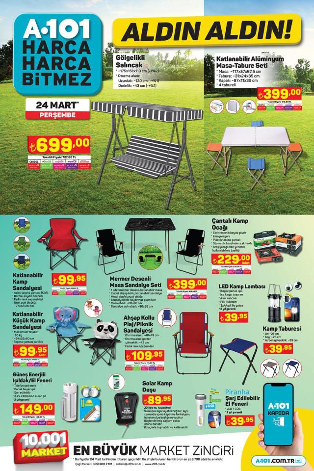 A101 aktüel ürünler kataloğu! 24 Mart A101 bu hafta katalog ürünleri neler? A101'e gelecek ürünler ve A101 fiyat listesi!