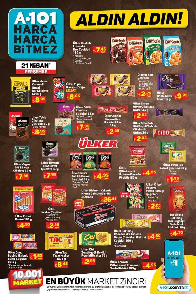 A101 aktüel ürünler kataloğu! 21 Nisan A101 bu hafta katalog ürünleri neler? A101'e gelecek ürünler ve A101 fiyat listesi!