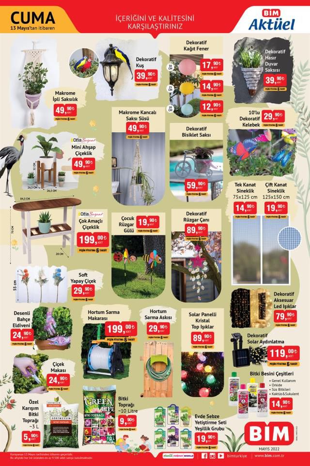 13 Mayıs BİM katalog: Aktüel ürünler kataloğu yayınlandı! BİM bu hafta katalog ürünleri neler? BİM'e gelecek ürünler ve BİM fiyat listesi