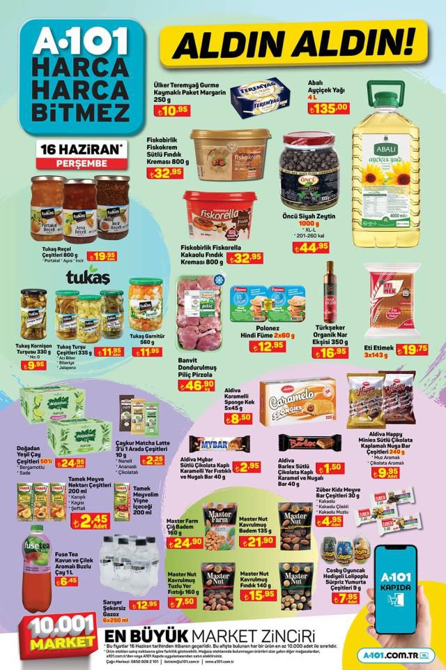 16 Haziran A101 kataloğu: A101'e gelen ürünler! A101 bu hafta katalog ürünleri neler? A101'e gelecek ürünler ve A101 fiyat listesi...