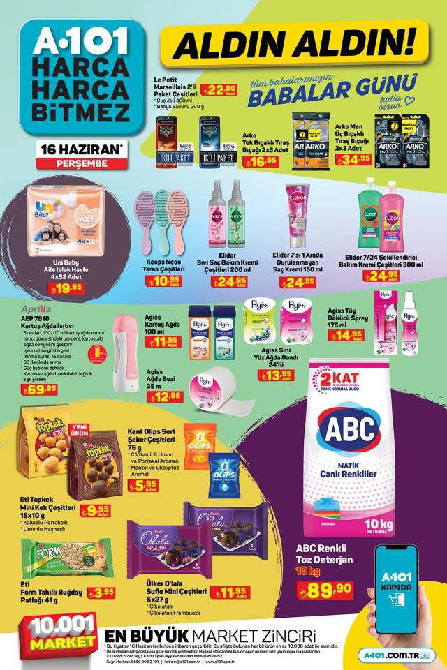 16 Haziran A101 kataloğu: A101'e gelen ürünler! A101 bu hafta katalog ürünleri neler? A101'e gelecek ürünler ve A101 fiyat listesi...