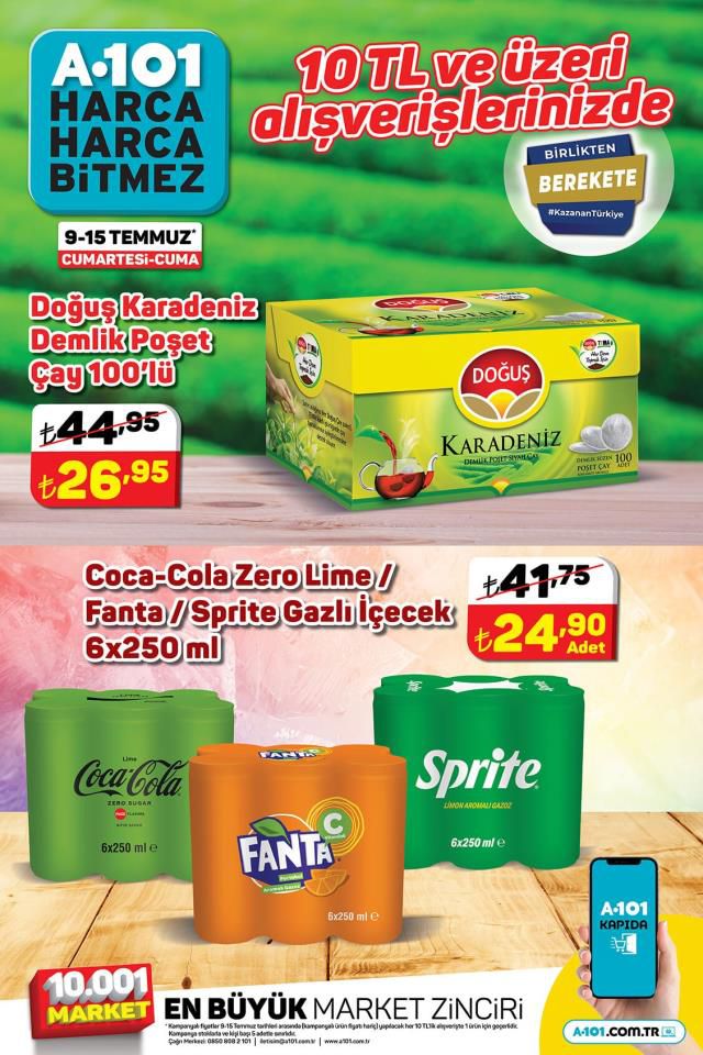 A101 hafta sonu indirimleri! 9 - 15 Temmuz A101 haftanın yıldızları bu hafta hangi ürünler? A101'e gelecek ürünler ve A101 fiyat listesi!