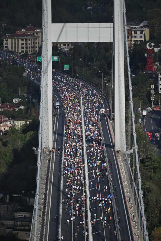 Son Dakika: 45. İstanbul Maratonu'nu erkeklerde Kenyalı atlet Panuel Mkungo kazandı