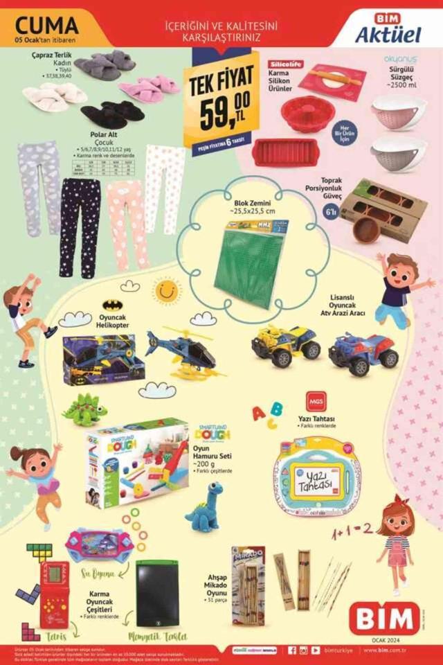 BİM 4 OCAK TELEVİZYON: Bugün BİM'de hangi ürünler var? 4 Ocak Bu hafta BİM'e hangi ürünler geldi?