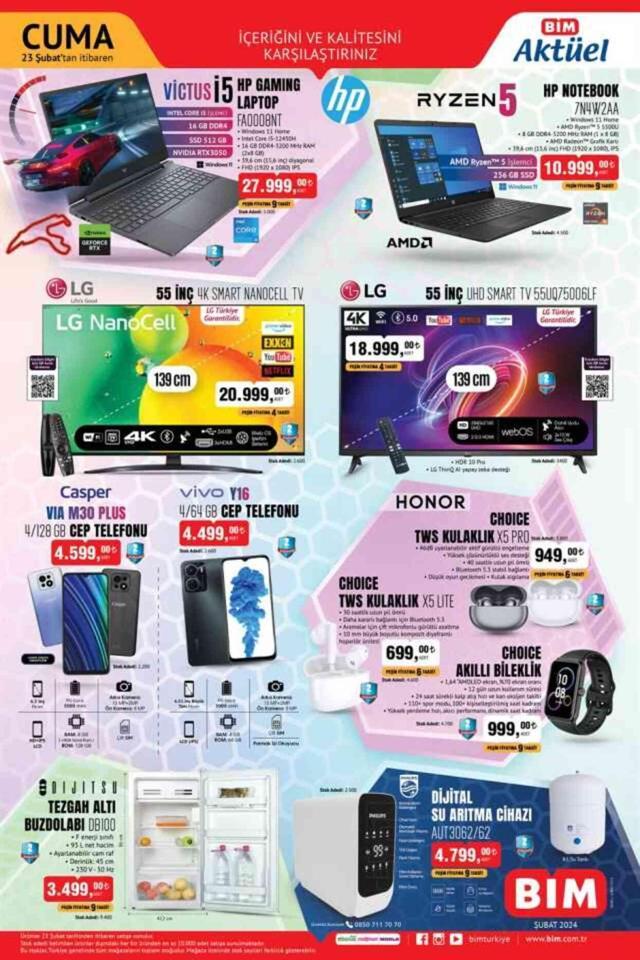 22 ŞUBAT BİM AKTÜEL ÜRÜNLER KATALOĞU YAYINLANDI: Bu hafta neler var? Bu hafta BİM'e hangi ürünler geldi?