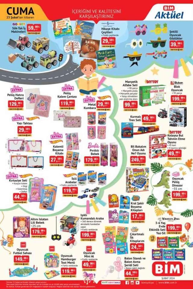 23 ŞUBAT BİM AKTÜEL ÜRÜNLER KATALOĞU YAYINLANDI: Bu hafta neler var? Bu hafta BİM'e hangi ürünler geldi?