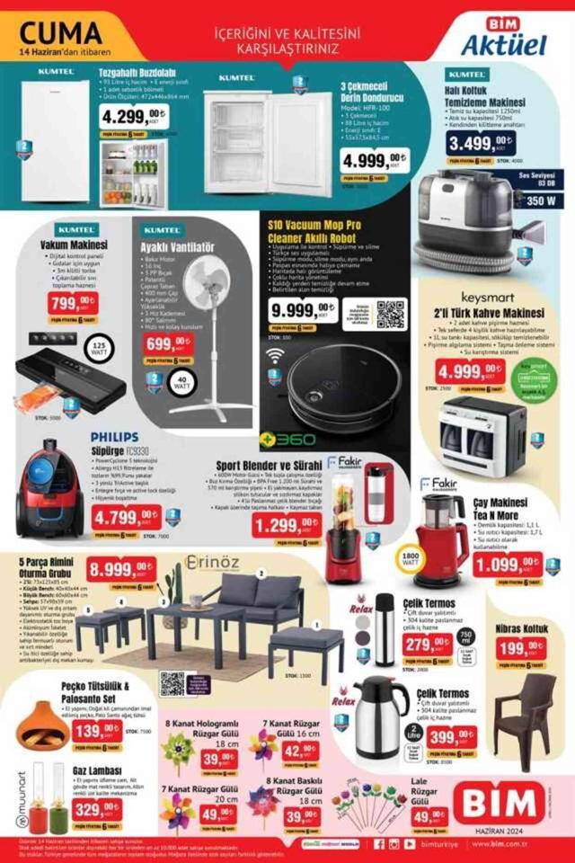 14 Haziran BİM AKTÜEL! Bim'de bu hafta neler var?
