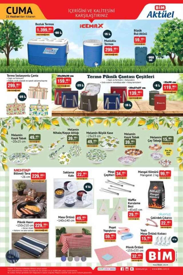 20 HAZİRAN BİM AKTÜEL YENİ GELEN ÜRÜNLER! Bu hafta BİM'de neler var, hangi ürünler geldi?