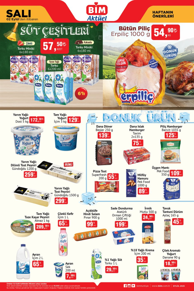 BİM AKTÜEL ÜRÜNLER KATALOĞU! 2-5 Eylül BİM indirimli ürünler nelerdir? Bu hafta BİM'e hangi ürünler gelecek? İndirimli kırtasiye ürünleri...