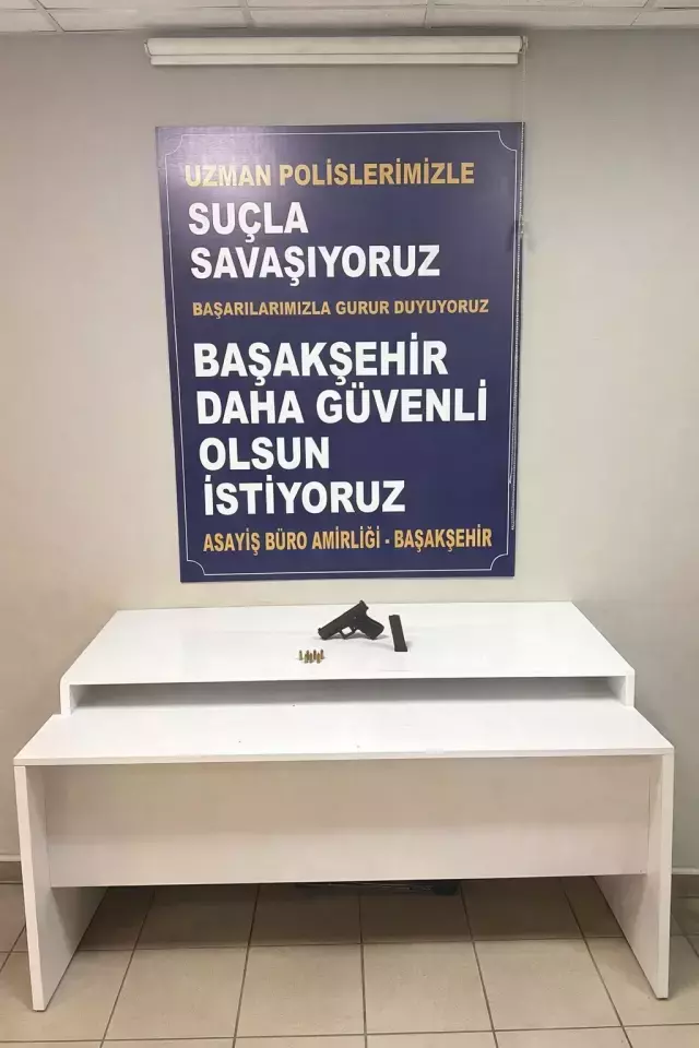 Başakşehir'de yaşanan gasp girişimi