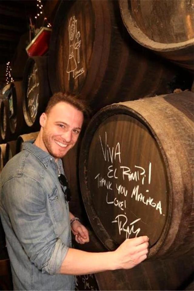 Kerem Bürsin, Antonio Banderas ile Buluştu