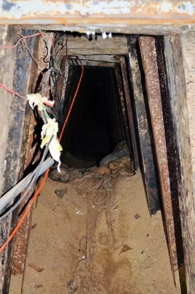 ABD-Meksika sınırında 242 metre uzunluğunda bir 'narko-tünel' daha bulundu