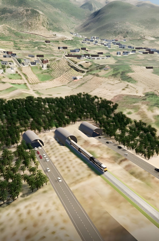 Dörtyol-Hassa Demir Yolu ve Otoyolu Tünelleri Projesi yola çıkıyor