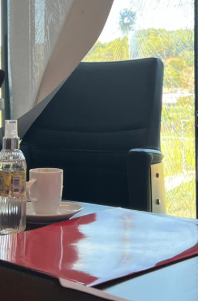 TFF binasında kurşunların hedefi olan toplantı odasının görüntüleri ortaya çıktı! A