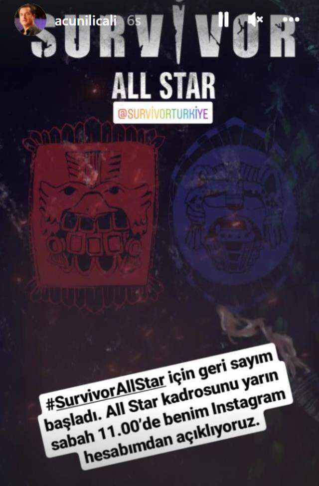 Survivor yarışmacıları belli oldu mu? Acun Ilıcalı Survivor All Star kadrosunu açıkladı mı?