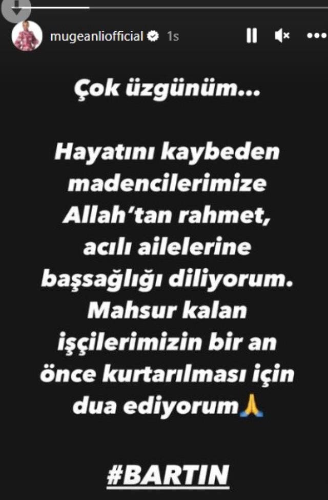 Ünlü isimler, Bartın'daki maden faciasında tek yürek oldu! Paylaşımlar art arda geldi