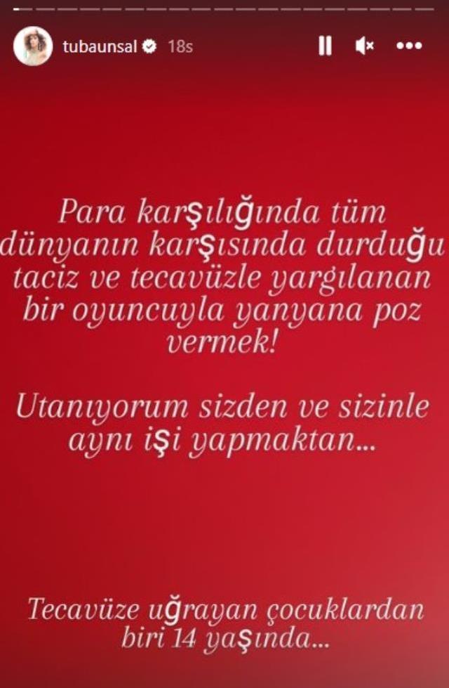 Tuba Ünsal, Kevin Spacey ile buluşan Burak Özçivit'e tepki gösterdi: Utanıyorum sizden