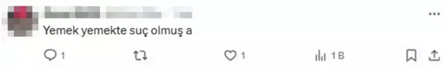 Yemek yiyen insanları çeken gurbetçinin videosuna tepkiler gecikmedi