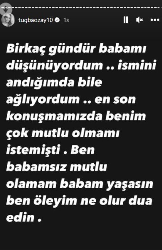 Tuğba Özay yoğun bakımdaki babası için dua istedi: Durumu benden saklanıyor, ne olur dua edin