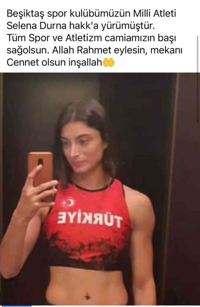Milli sporcu Selene Durna 6'ncı kattaki evinin balkonundan düşerek hayatını kaybetti