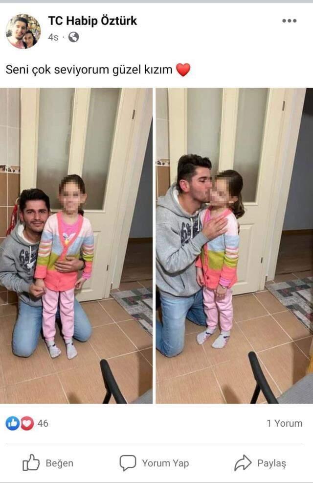 Babasının boğazını keserek öldürdüğü 7 yaşındaki kızın küçük tabutu görenleri kahretti