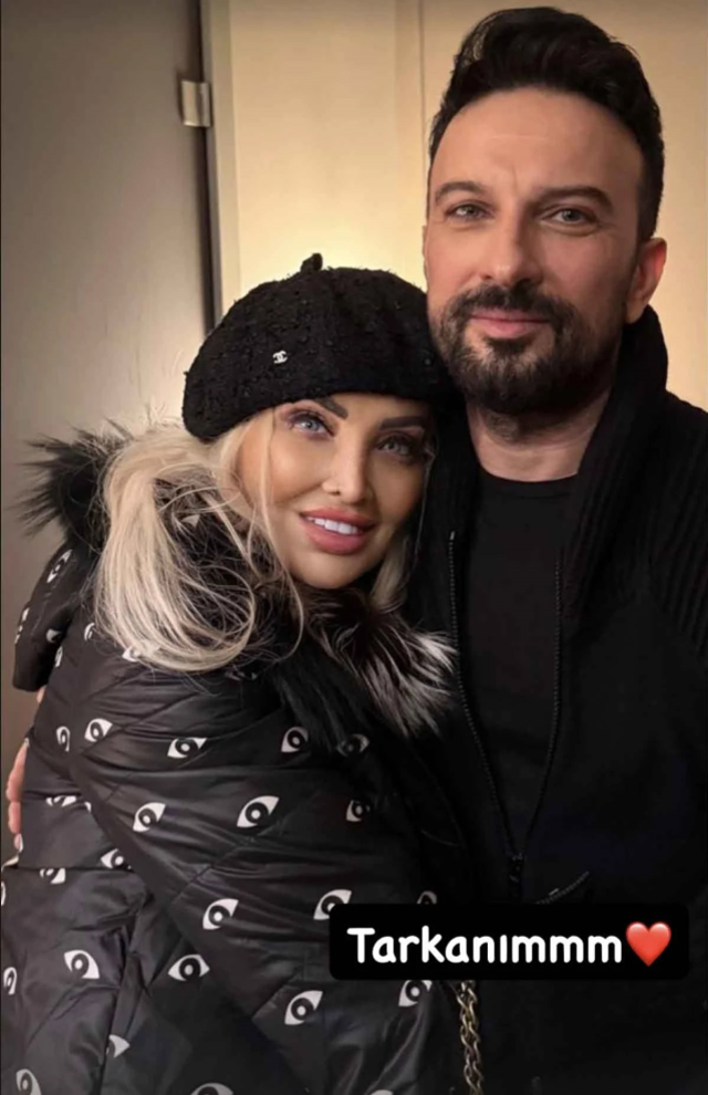 Tarkan'la poz veren ismin kim olduğuna inanamayacaksınız