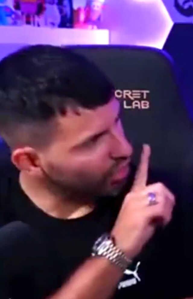 Canlı yayında yürekler ağza geldi! Kalp rahatsızlığı geçiren Agüero, herkesi korkuttu