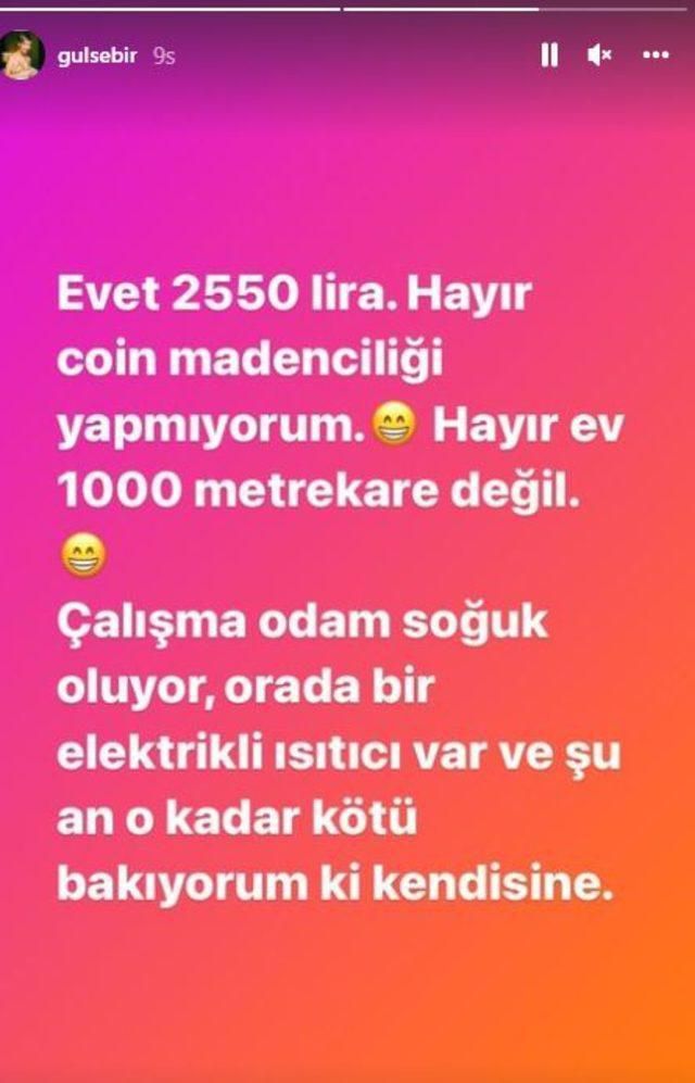 Gülse Birsel, elektrik faturasını paylaştı: Kira tadında fatura
